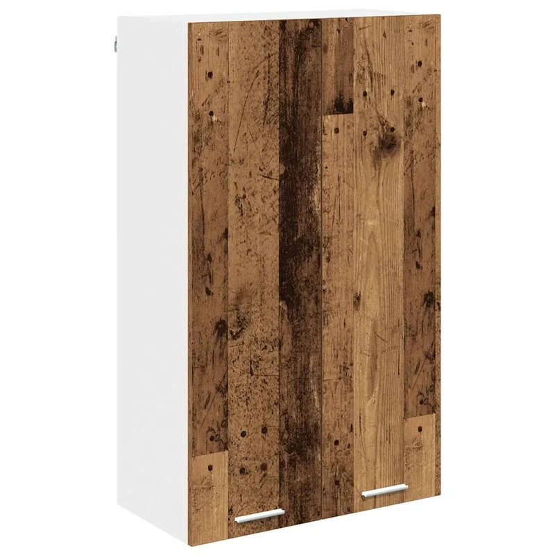 Armoire suspendue modernisée espace de rangement 60 x 31 x 100 cm en bois d'ingénierie ancien 02_0053399