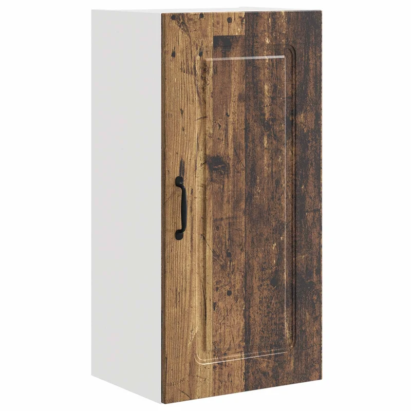 Armoire de cuisine rectangulaire moderne design épuré 40 x 31 x 80 cm grande capacité en bois d'ingénierie bois ancien 02_0053711