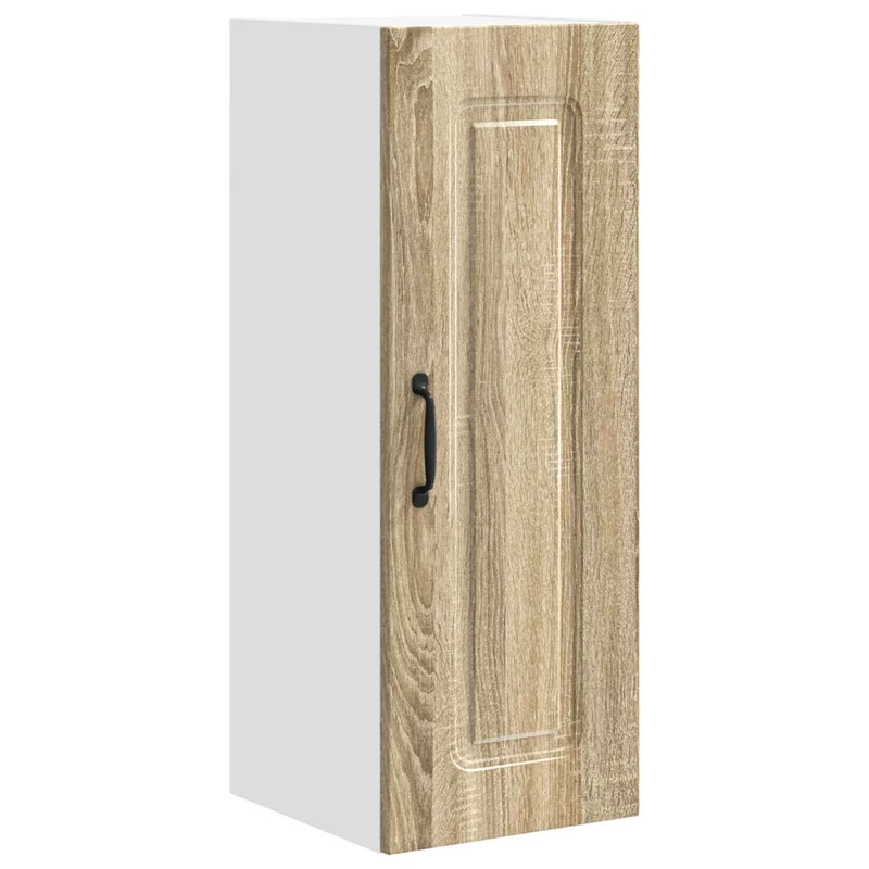 Armoire de cuisine rectangulaire 30 x 31 x 80 cm grand espace de stockage style moderne en bois d'ingénierie chêne sonoma 02_0053687