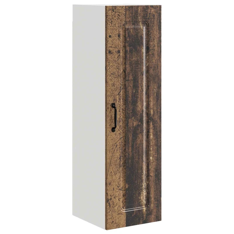 Armoire de cuisine rectangulaire fonctionnelle design moderne 30 x 31 x 100 cm en bois d'ingénierie ancien 02_0053791