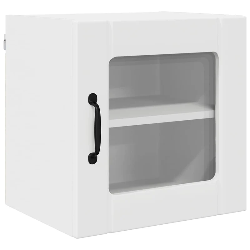 Armoire de cuisine moderne rangement pratique 40 x 31 x 40 cm en bois d'ingénierie blanc 02_0053863