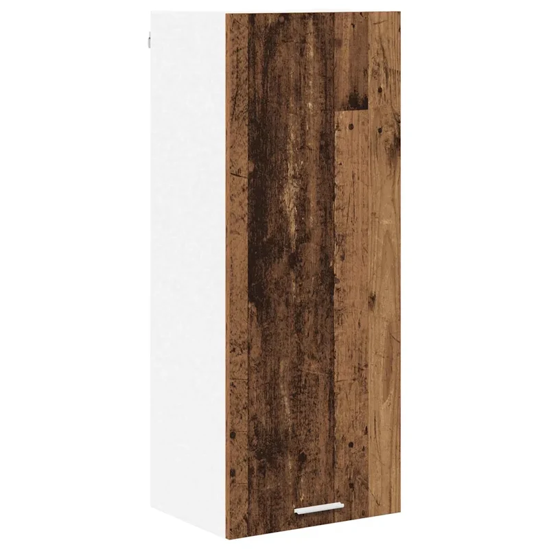 Armoire suspendue moderne design contemporain 40 x 31 x 100 cm grand espace de stockage en bois d'ingénierie ancien 02_0053383