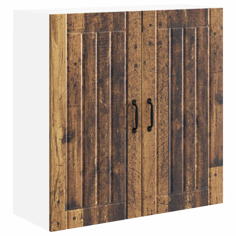 Armoire de cuisine moderne élégante rangement pratique 80 x 31 x 80 cm en bois d'ingénierie bois ancien 02_0054080