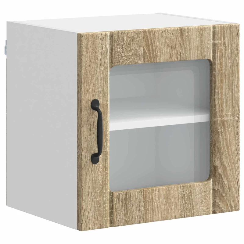 Armoire de cuisine moderne 40 x 31 x 40 cm rangement pratique design épuré en bois d'ingénierie chêne sonoma 02_0053867