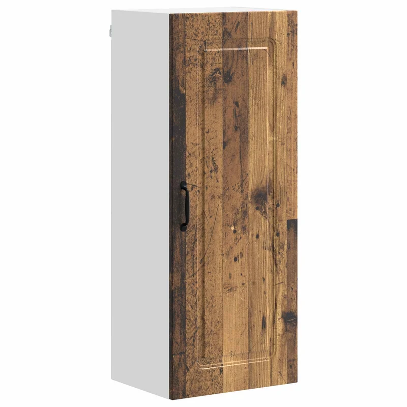 Armoire de cuisine rectangulaire moderne avec grand espace de rangement 40 x 31 x 100 cm en bois ancien 02_0053801