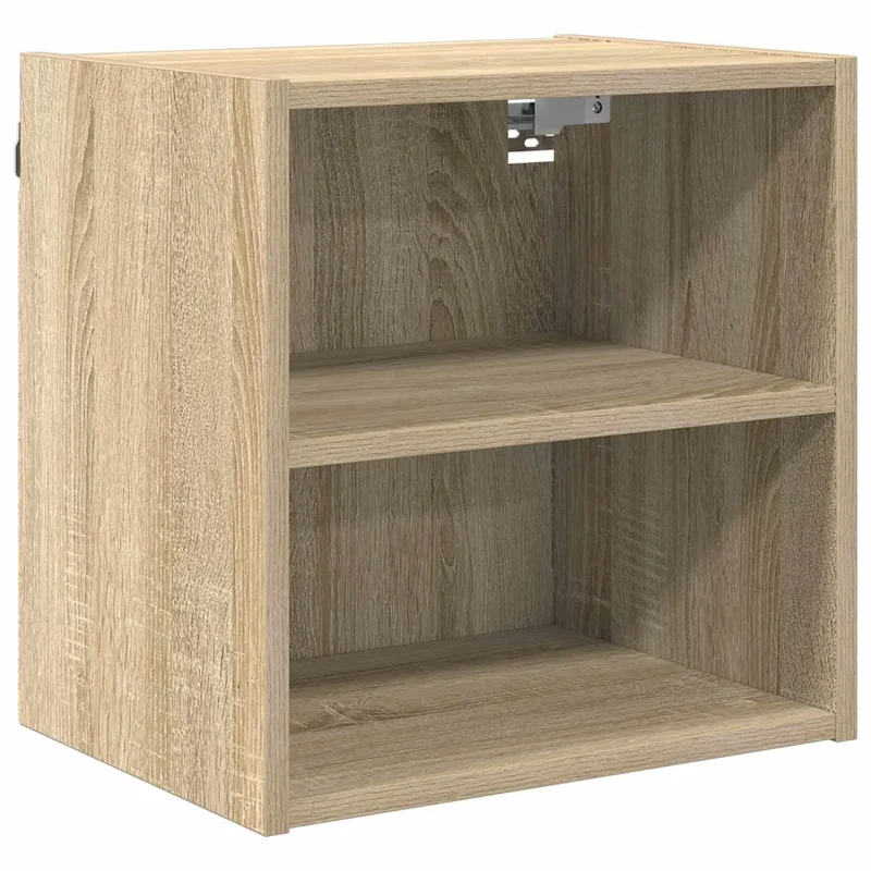 Armoire suspendue moderne avec grand espace de rangement 40 x 29,5 x 40 cm en bois d'ingénierie chêne sonoma 02_0053459