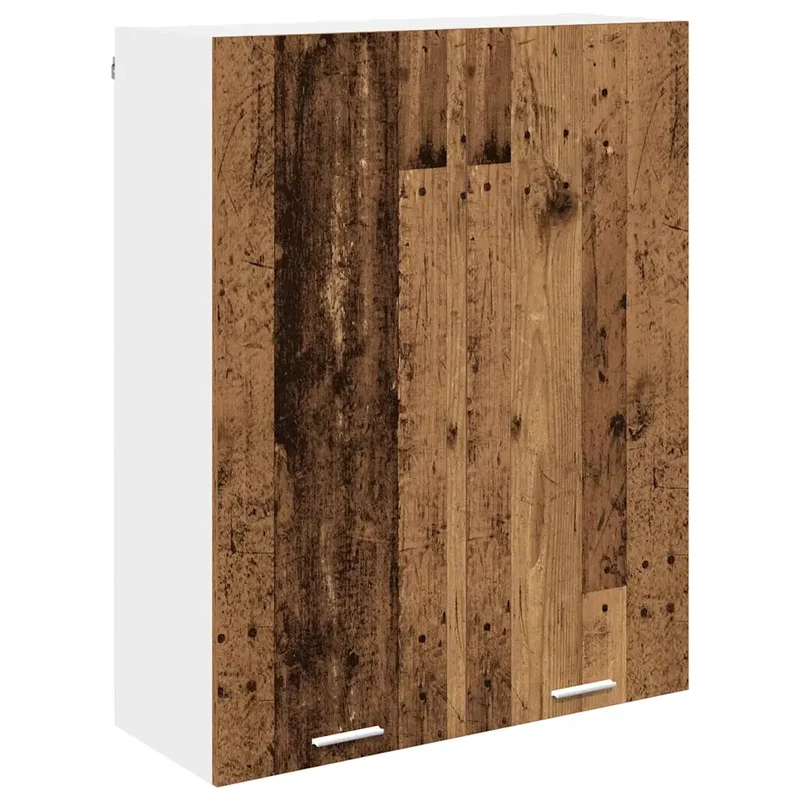 Armoire suspendue moderne rangement spacieux 80 x 31 x 100 cm en bois d'ingénierie bois ancien 02_0053407