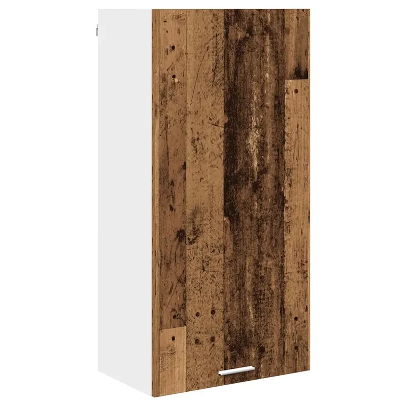 Armoire suspendue moderne capacité de rangement 50 x 31 x 100 cm en bois d'ingénierie blanc 02_0053391