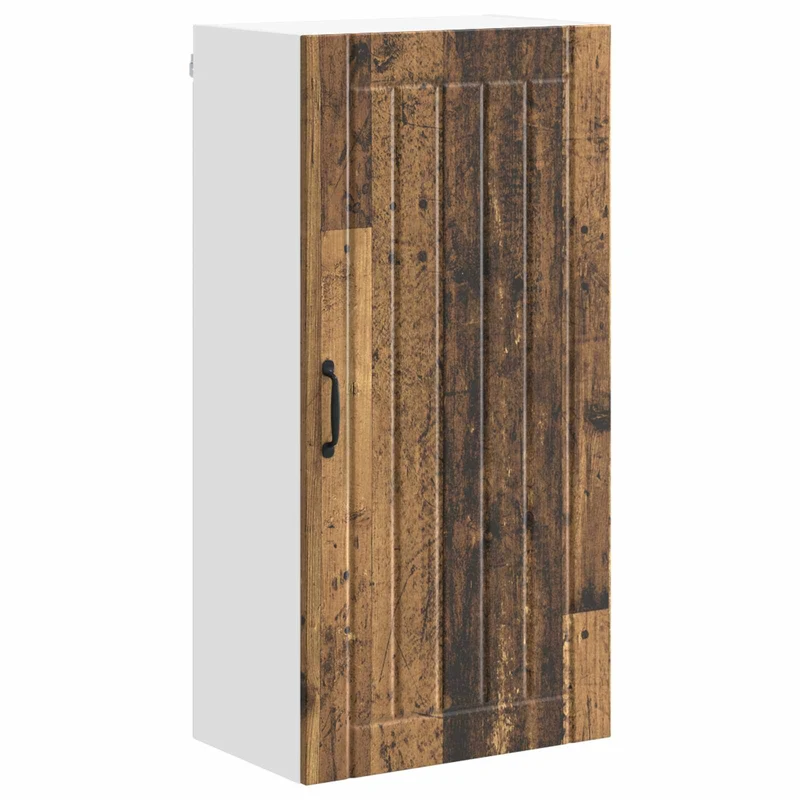 Armoire de cuisine rectangulaire moderne rangement pratique 50 x 31 x 100 cm en bois d'ingénierie bois ancien 02_0054150