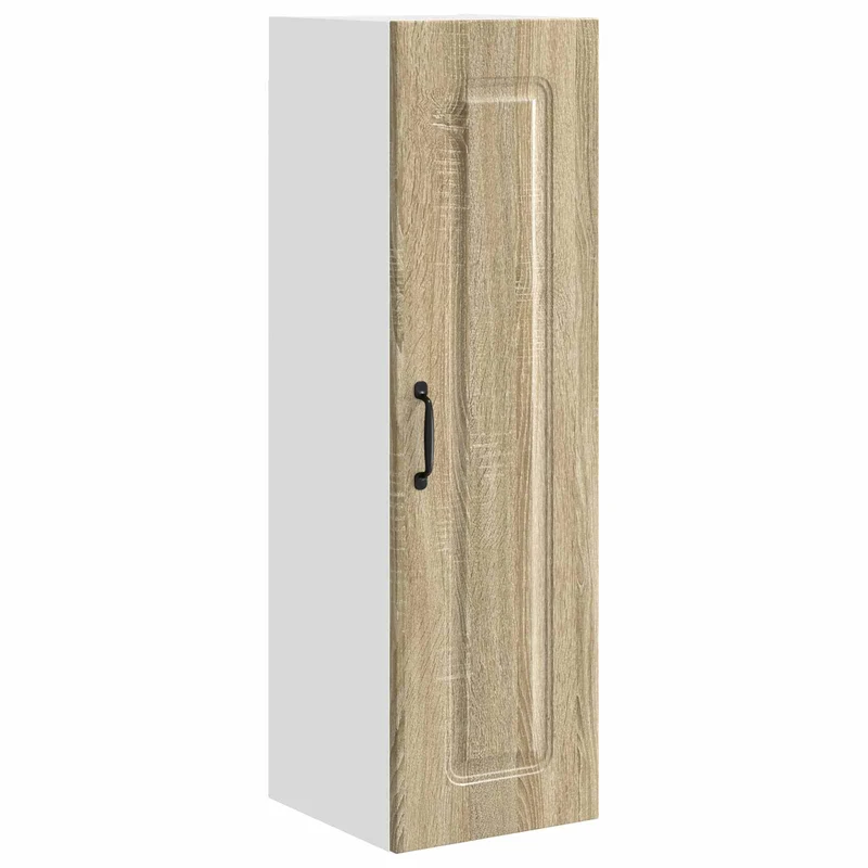 Armoire de cuisine rectangulaire moderne rangement pratique 30 x 31 x 100 cm en bois d'ingénierie chêne sonoma 02_0053785
