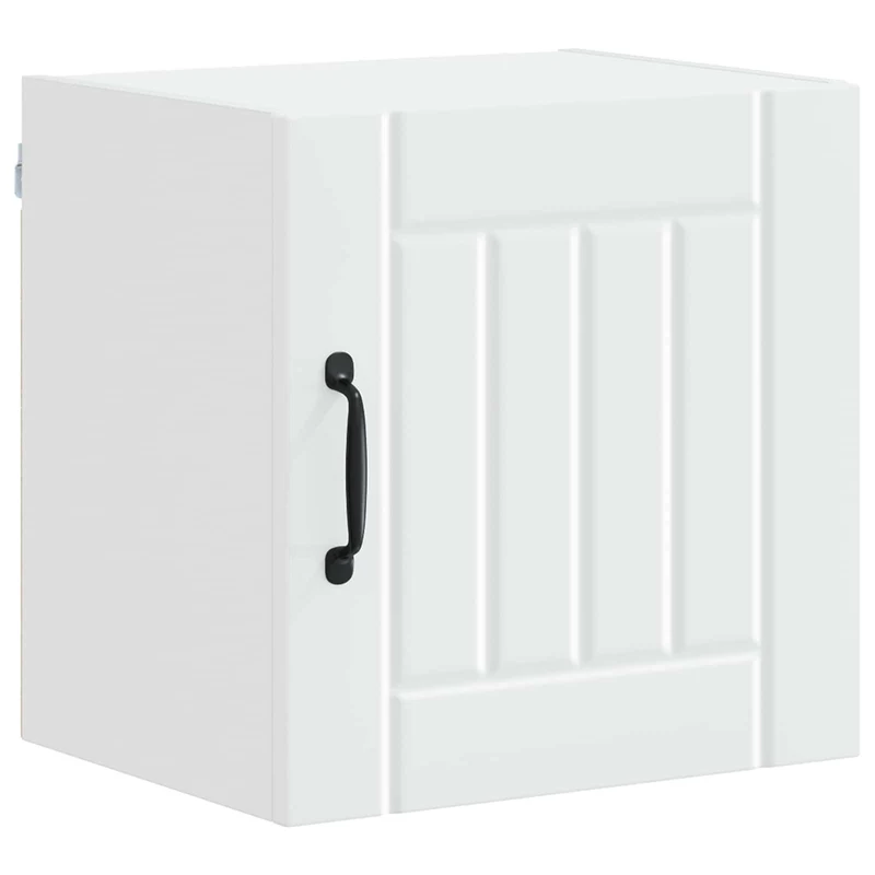 Armoire de cuisine moderne épurée 40 x 31 x 40 cm rangement pratique en bois d'ingénierie blanc 02_0053903