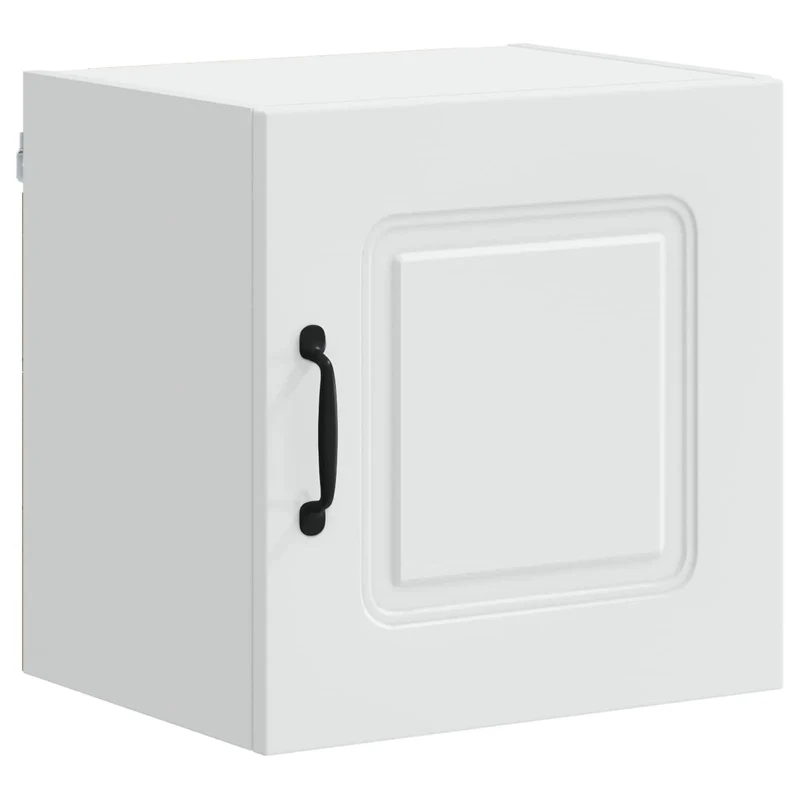 Armoire de cuisine rectangulaire avec grand espace de stockage pour usage intérieur 40 x 31 x 40 cm en bois blanc 02_0053553