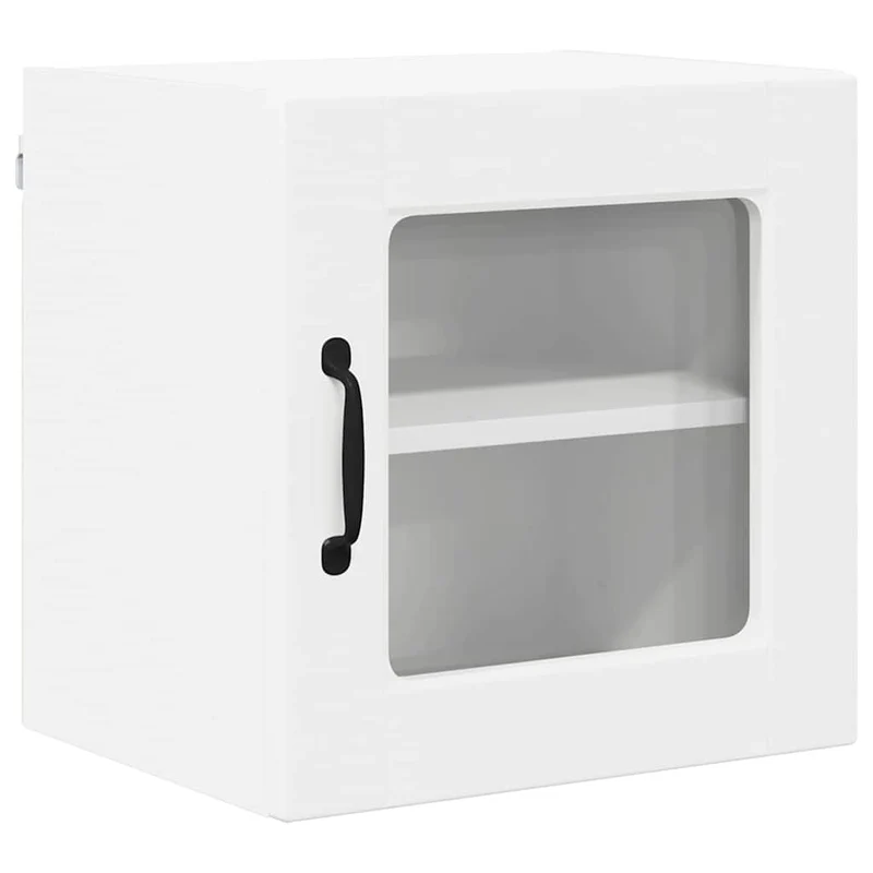 Armoire de cuisine moderne murale rangement efficace 40 x 31 x 40 cm en bois d'ingénierie blanc 02_0054181