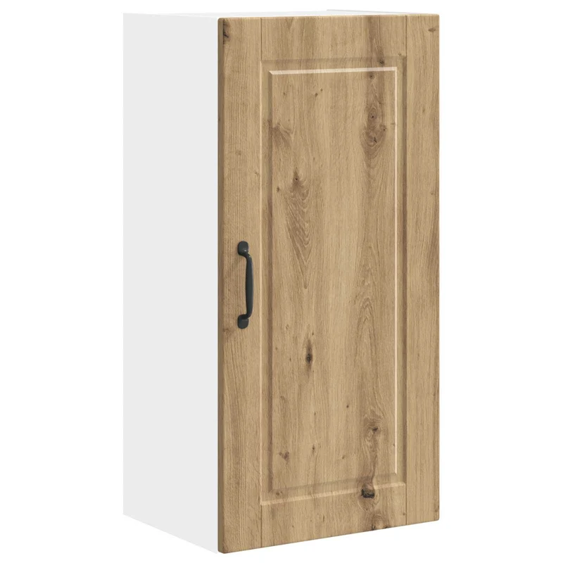 Armoire de cuisine murale moderne organisaion efficace 40 x 31 x 80 cm en bois d'ingénierie chêne artisanal 02_0054378