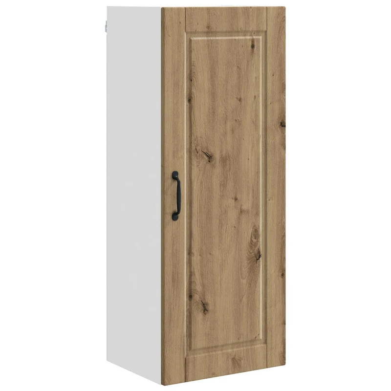 Armoire de cuisine moderne murale rangement pratique 40 x 31 x 100 cm en bois d'ingénierie chêne artisanal 02_0054464