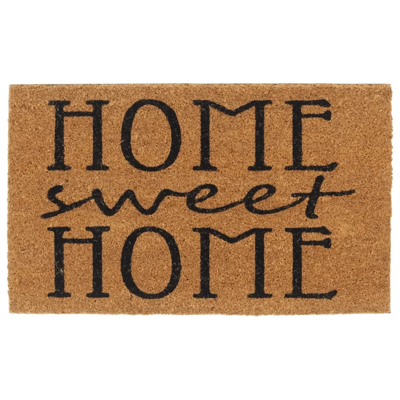 Tapis de porte touffeté naturel intérieur extérieur 45 x 75 cm confort antidérapant décoration en fibre de coco naturel 02_0046183