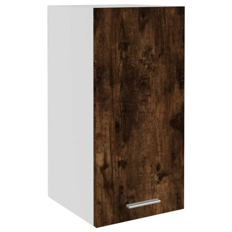 Armoire suspendue de rangement pour cuisine 29,5 x 31 x 60 cm en bois d'ingénierie chêne fumé 02_0048544