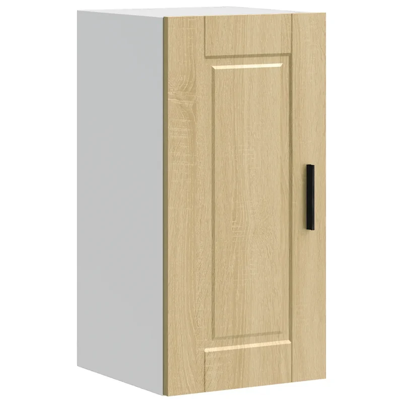 Armoire murale de cuisine optimisation espace rangement 30 x 31 x 60 cm en bois d'ingénierie chêne sonoma 02_0050325