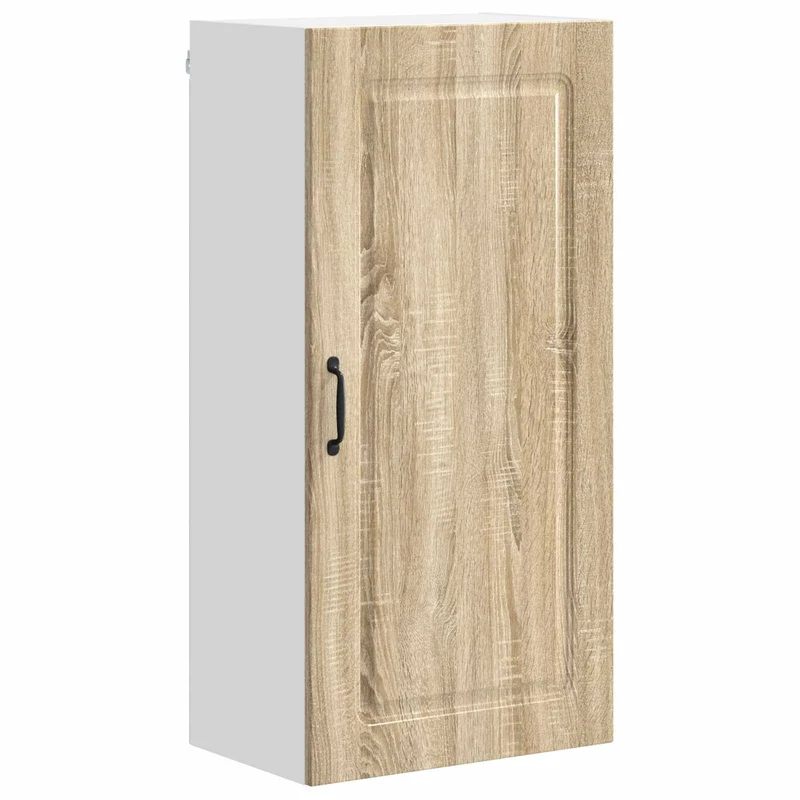 Armoire de cuisine rectangulaire moderne gain de place 50 x 31 x 100 cm en bois d'ingénierie chêne sonoma 02_0053805
