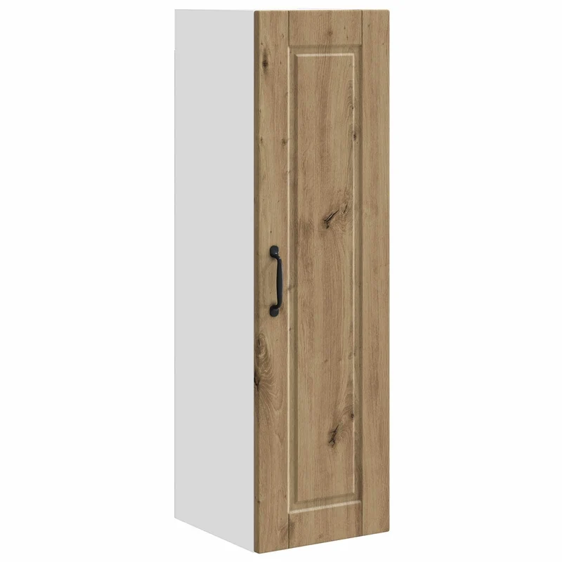 Armoire de cuisine murale moderne rangement pratique 30 x 31 x 100 cm en bois d'ingénierie chêne artisanal 02_0054456