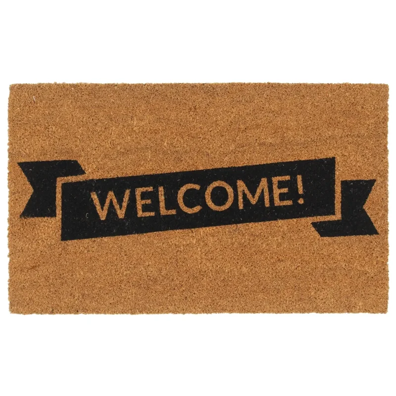 Tapis de porte naturel 45 x 75 cm support antidérapant durable intérieur extérieur en fibre de coco naturel 02_0046184