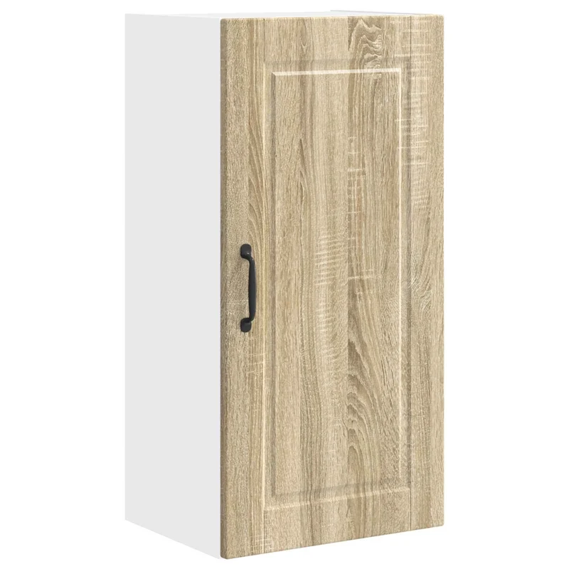 Armoire de cuisine murale moderne 40 x 31 x 80 cm avec rangement pratique et étagères en bois d'ingénierie chêne sonoma 02_0054371