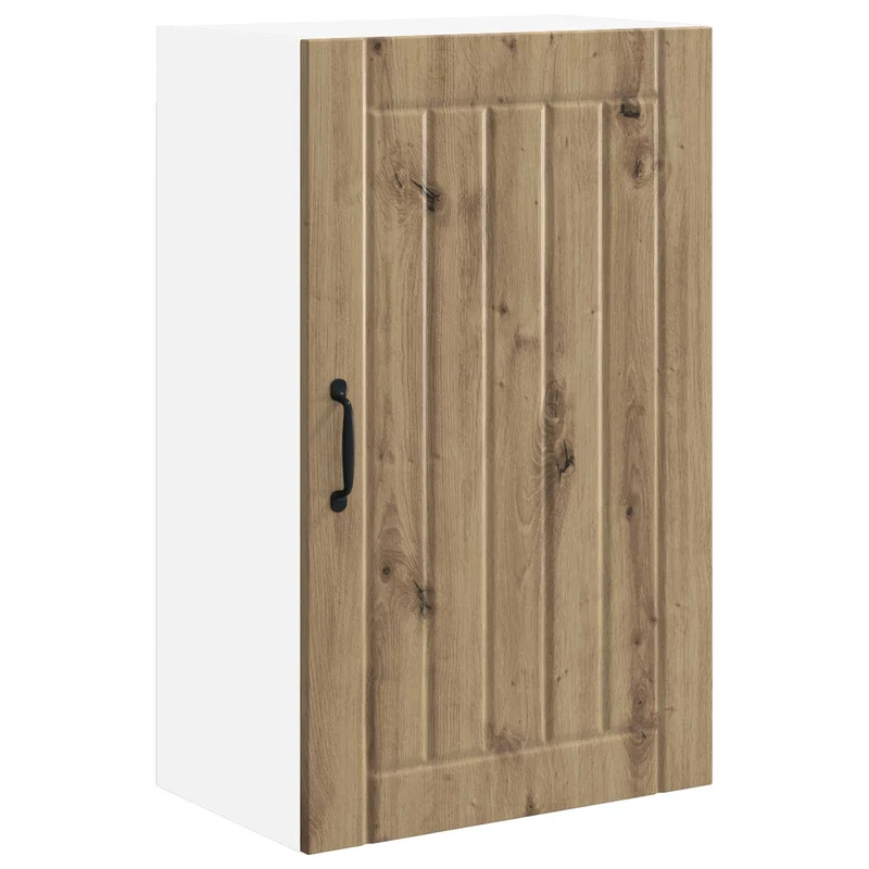 Armoire de cuisine moderne fonctionnelle rangement intérieur 50 x 31 x 80 cm en bois d'ingénierie chêne artisanal 02_0054061