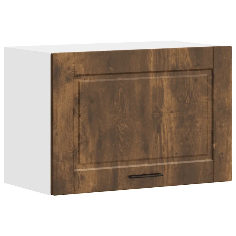 Armoire murale de cuisine design pratique 60 x 31 x 40 cm en bois d'ingénierie chêne fumé 02_0050387