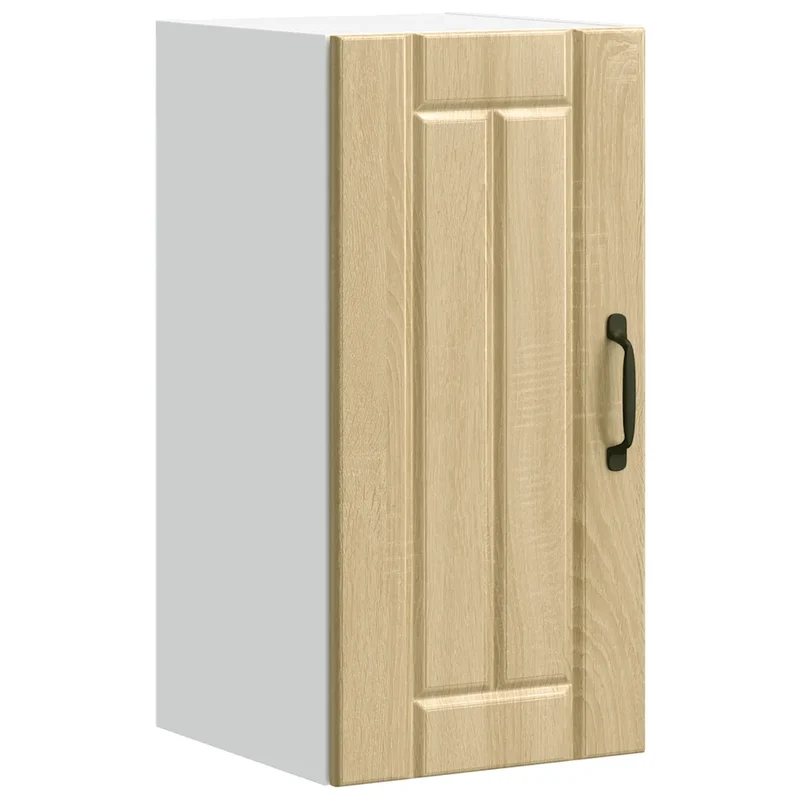 Armoire murale de cuisine Lucca rangement mural 30 x 31 x 60 cm facile à entretenir design en bois d'ingénierie chêne sonoma 02_0050135
