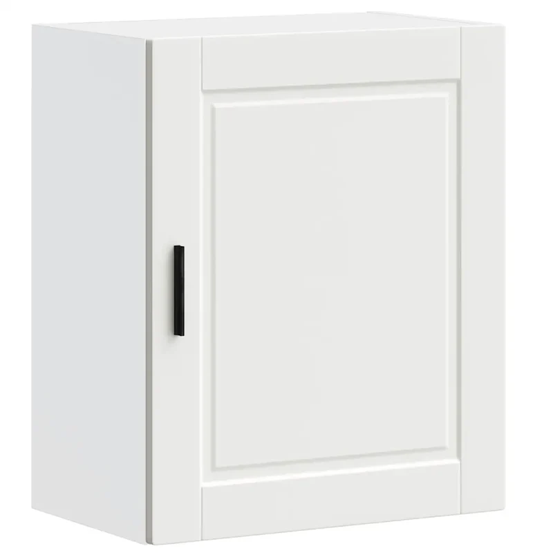 Armoire murale de cuisine design moderne rangement pratique 50 x 31 x 60 cm en bois d'ingénierie blanc 02_0050342