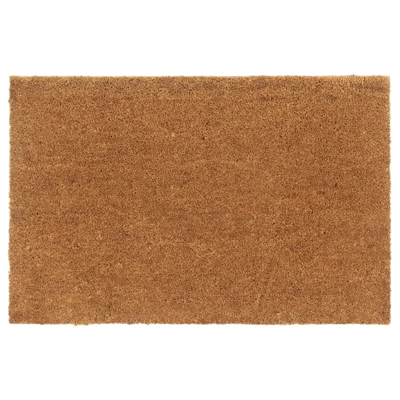 Tapis de porte naturel antidérapant 65 x 100 cm durable intérieur extérieur en fibre de coco naturel 02_0046156