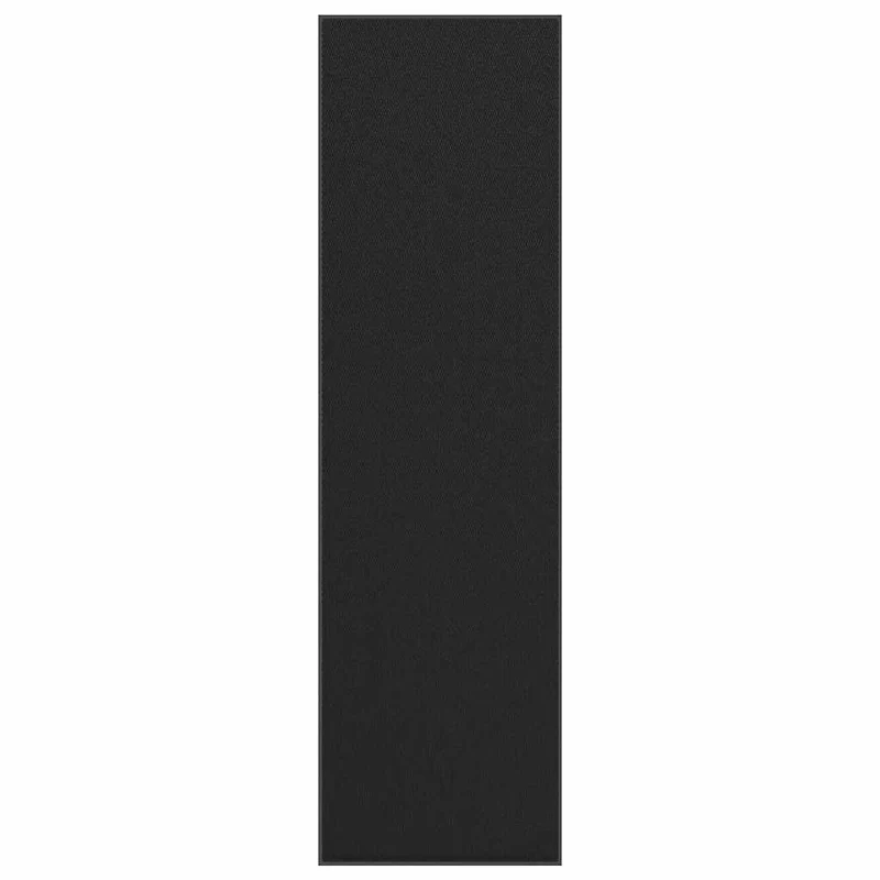 Paillasson noir durable antidérapant intérieur extérieur 115 x 400 cm en PP noir 02_0058113