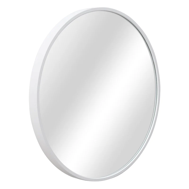 Miroir mural rond diamètre 60 cm blanc 03_0007920