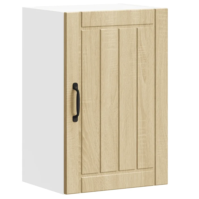 Armoire murale de cuisine design pratique rangement 40 x 31 x 60 cm en bois d'ingénierie chêne sonoma 02_0050145