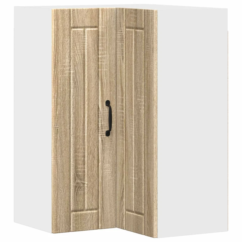 Armoire de cuisine moderne pratique rangement 57 x 57 x 80 cm en bois d'ingénierie chêne sonoma 02_0054094