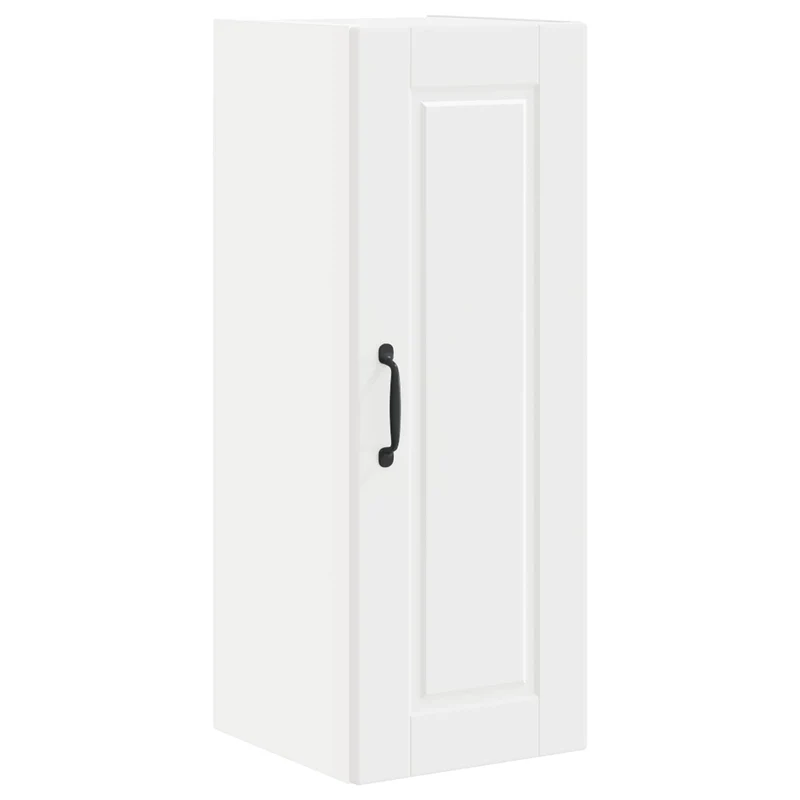 Armoire de cuisine moderne pratique murale 30 x 31 x 80 cm en bois d'ingénierie blanc 02_0054349