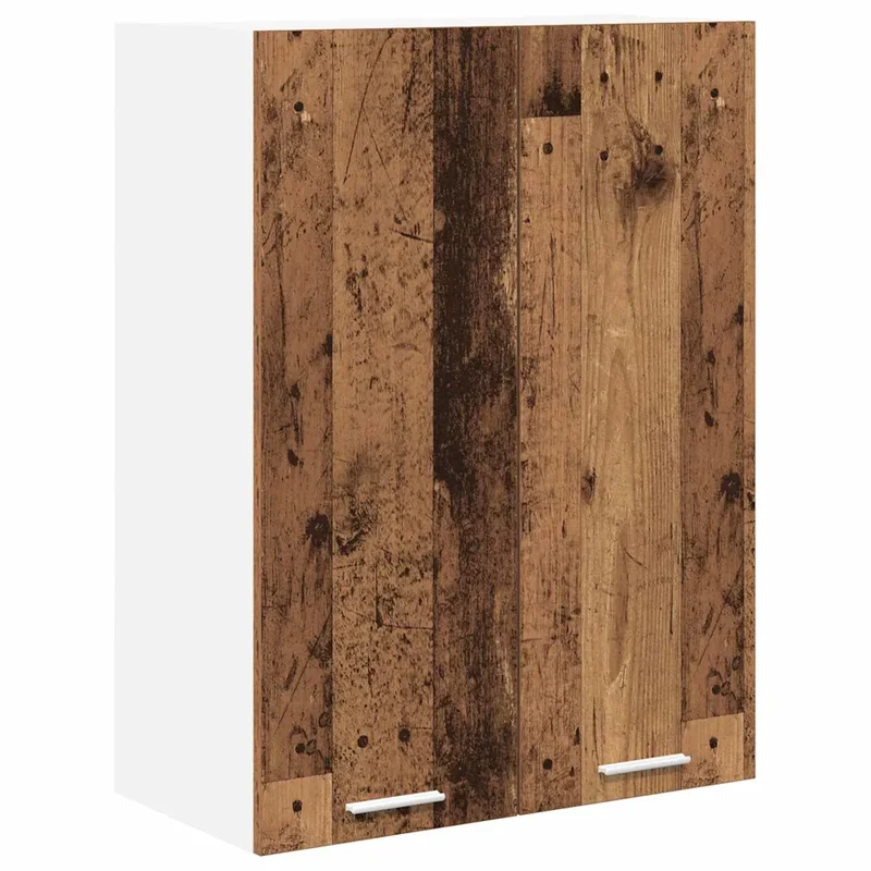 Armoire suspendue moderne grand espace de rangement 60 x 31 x 80 cm en bois d'ingénierie bois ancien 02_0053319