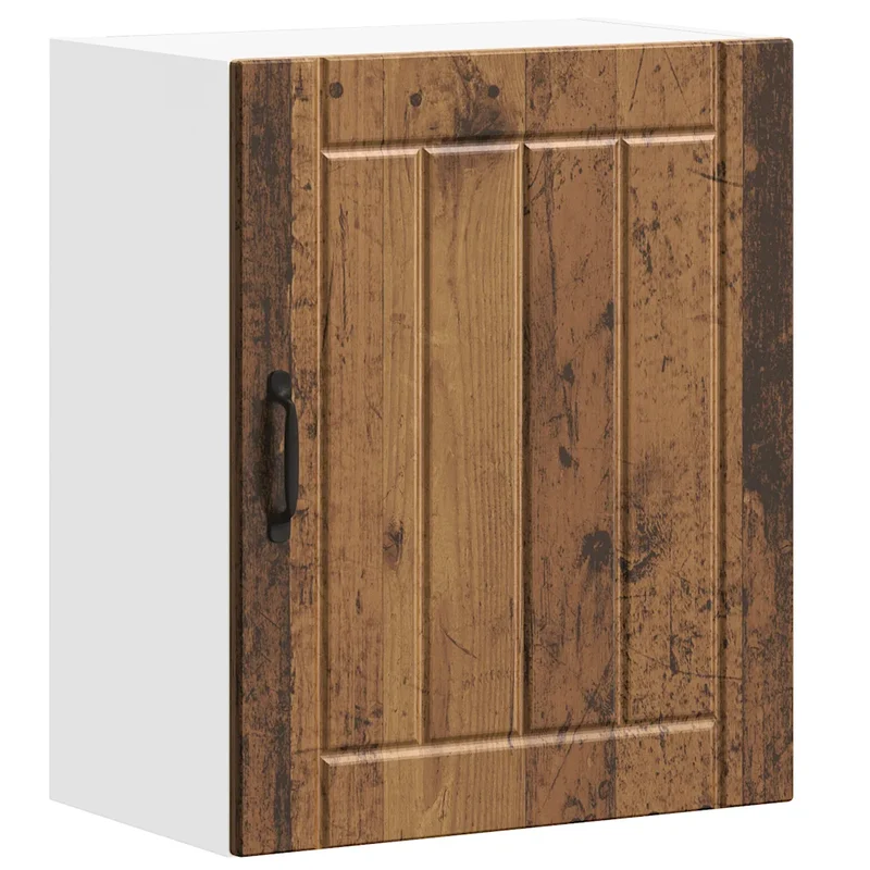 Armoire murale de cuisine design pratique rangement 50 x 31 x 60 cm en bois d'ingénierie vieux bois 02_0050160