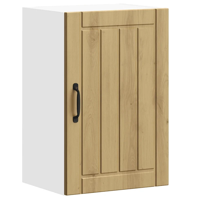 Armoire murale de cuisine design mural 40 x 31 x 60 cm grand espace de rangement en bois d'ingénierie chêne artisanal 02_0050151