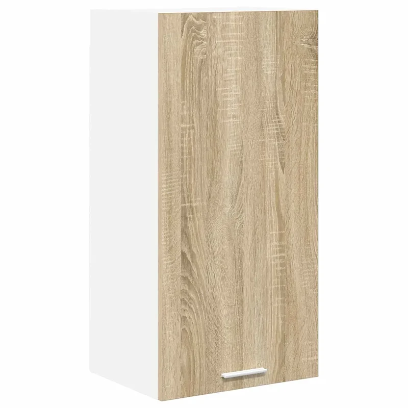 Armoire suspendue moderne avec grand espace de rangement 40 x 31 x 80 cm en bois d'ingénierie blanc 02_0053299