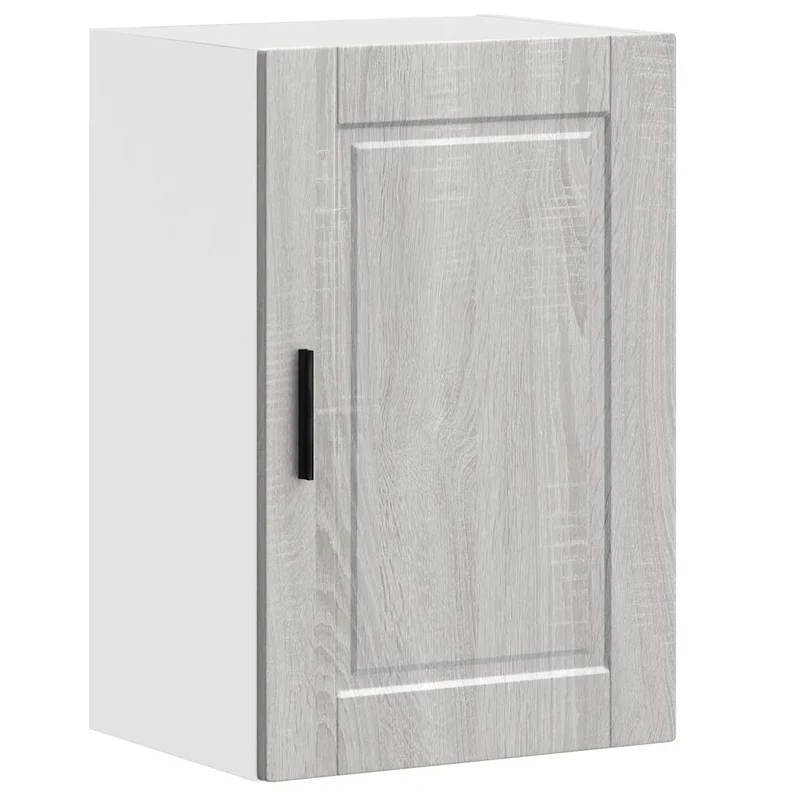 Armoire murale de cuisine moderne rangement pratique 40 x 31 x 60 cm en bois d'ingénierie sonoma gris 02_0050338