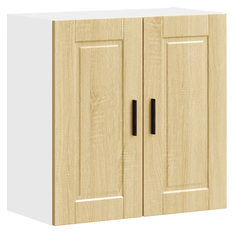 Armoire murale de cuisine optimisée rangement 60 x 31 x 60 cm en bois d'ingénierie chêne sonoma 02_0050365