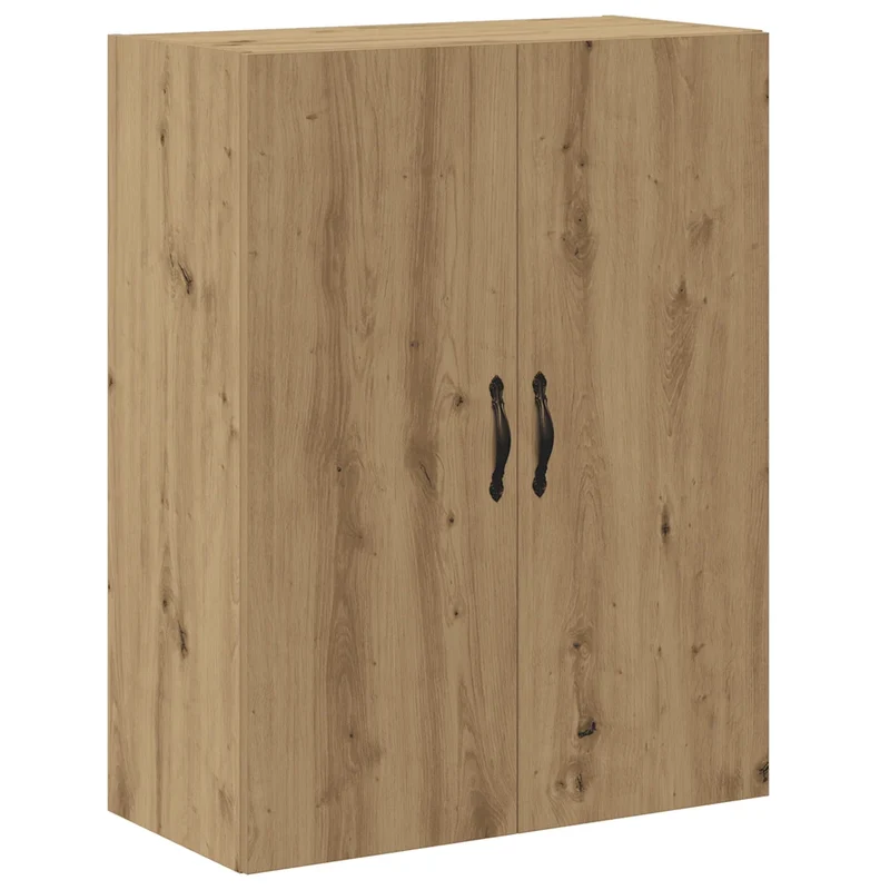 Armoire murale élégante design intemporel 69,5 x 34 x 90 cm en bois d'ingénierie chêne artisanal 02_0051157