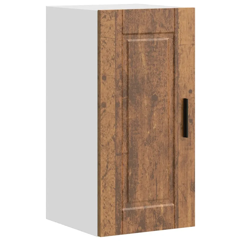 Armoire murale de cuisine Porto design épuré rangement compact 30 x 31 x 60 cm en bois d'ingénierie vieux bois 02_0050330