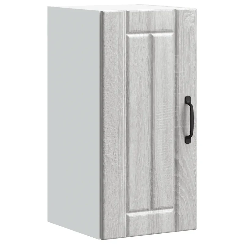 Armoire murale de cuisine Lucca 30 x 31 x 60 cm rangement pratique moderne en bois d'ingénierie sonoma gris 02_0050138