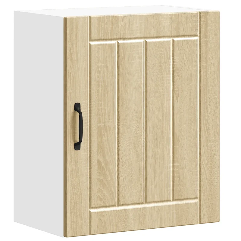 Armoire murale de cuisine design pratique 50 x 31 x 60 cm en bois d'ingénierie chêne sonoma 02_0050155