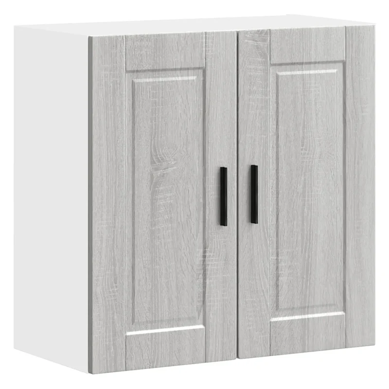 Armoire murale de cuisine moderne avec vaste espace de rangement 60 x 31 x 60 cm en bois d'ingénierie sonoma gris 02_0050368