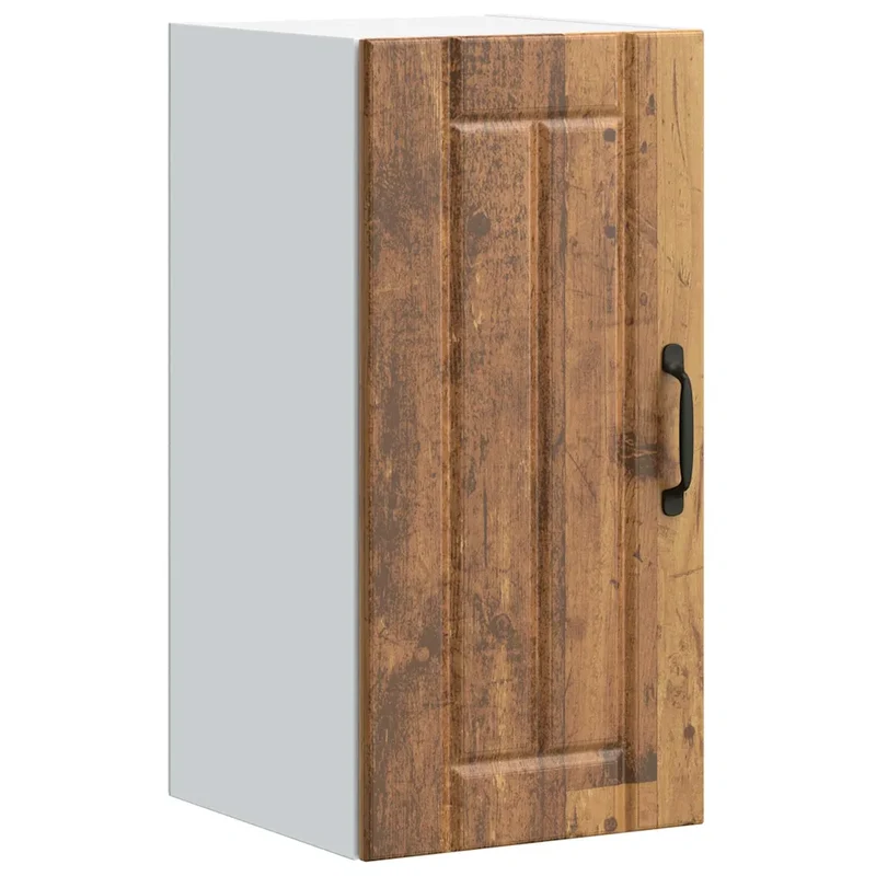 Armoire murale de cuisine Lucca design pratique 30 x 31 x 60 cm en bois d'ingénierie vieux bois 02_0050140
