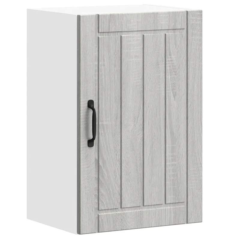 Armoire murale de cuisine design pratique murale 40 x 31 x 60 cm en bois d'ingénierie sonoma gris 02_0050148