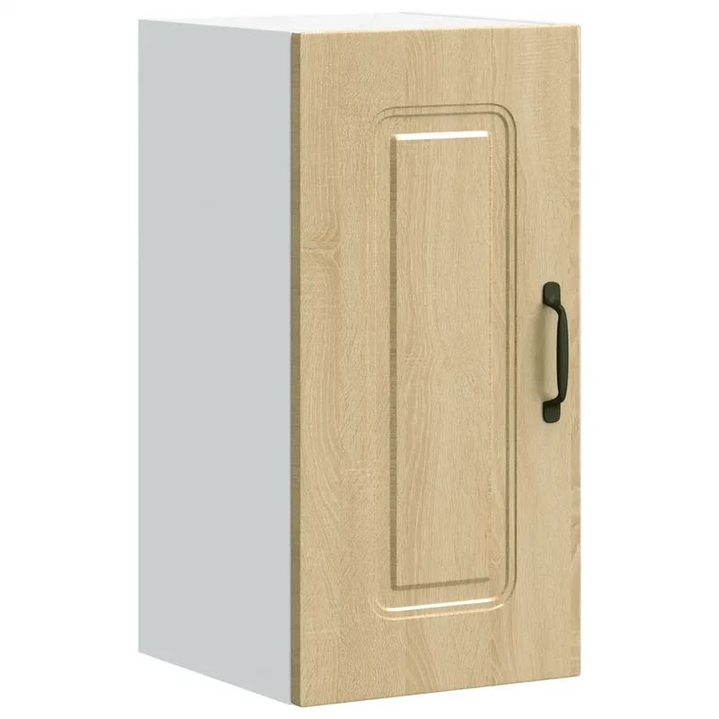 Armoire murale de cuisine design fonctionnelle rangement optimisé 30 x 31 x 60 cm en bois d'ingénierie chêne sonoma 02_0049963